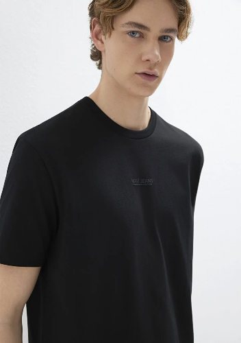 Resim Mavi Erkek T-shirt M0613348-900