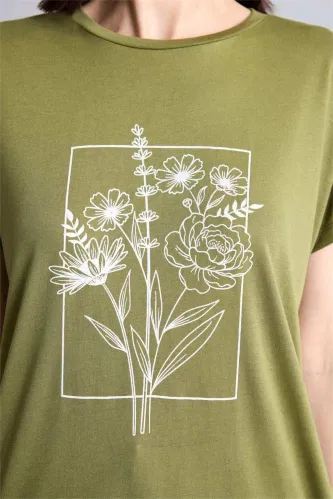 Resim Defacto Kadın T-shirt H8368AX/KH473