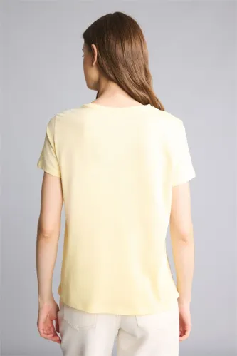 Resim Defacto Kadın  T-shirt H8704AX/YL450