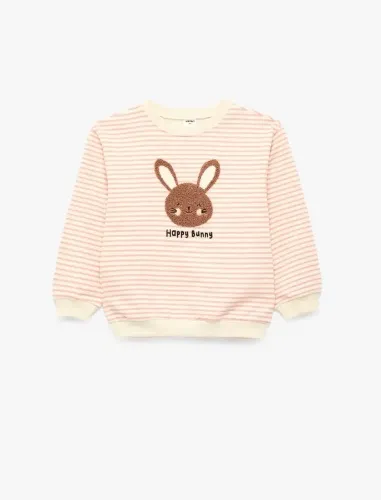 Resim Koton Kız Bebek Sweat 7WMG10026AK