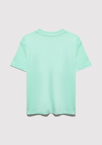 Resim Mavi Kız Çocuk T-shirt M7610386-71643