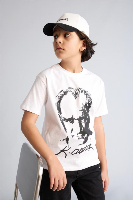 Resim Defacto Erkek Çocuk T-shirt B6938A8/WT34