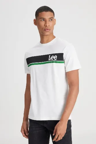 Resim Lee Logo Erkek T-shirt L211918102
