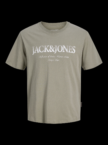 Resim Jack & Jones Jjdevın Daytona Prınt Tee Ss Crew Ln Erkek T-Shirt 12290173