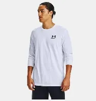 Resim Under Armour Ua Sportstyle Left Chest Ls Erkek Sweat 1329585-100