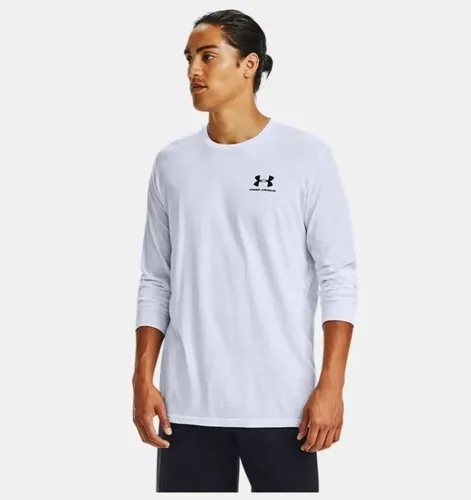 Resim Under Armour Ua Sportstyle Left Chest Ls Erkek Sweat 1329585-100