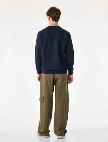 Resim Koton Erkek Sweat 7WAM70008MK