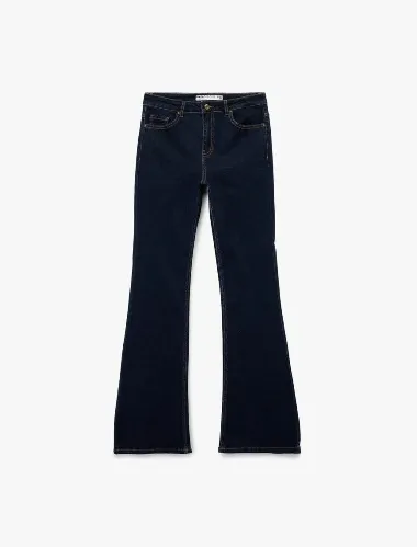 Resim Koton Kadın Jean Pantolon 7WAL40053MD