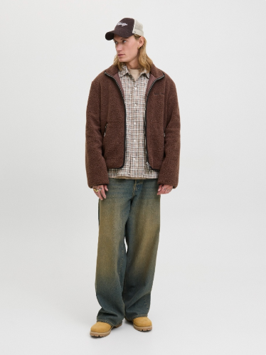 Resim Jack & Jones Jornorrebro Teddy Jacket Sn Erkek Mont 12282890