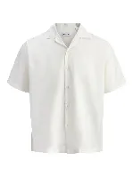 Resim Jack & Jones Jjebreeze Lınen Blend Resort Shırt Ss Sn Erkek Gömlek 12288594