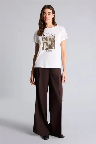 Resim Defacto Kadın T-shirt H1395AX/ER105