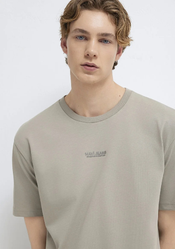 Resim Mavi Erkek T-shirt M0613348-70352