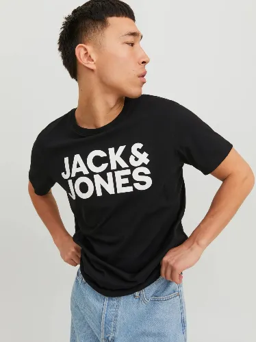Resim Jack & Jones Jjecorp Logo Tee Ss O-Neck  Noos Erkek T-Shirt 12151955