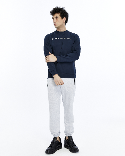 Resim Paul&More O Yaka Erkek Sweat 239 Black