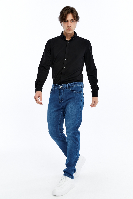 Resim Paul&More Erkek Jean Pantolon 5125 Mars