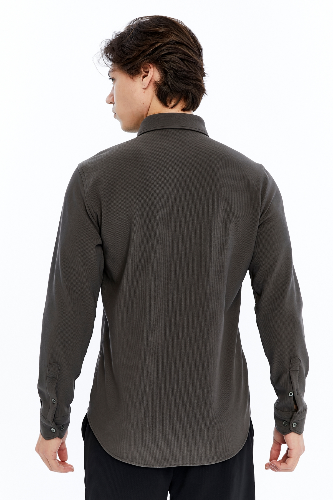 Resim Paul&More Yaka Düğmeli Ön Fitil Gömlek 70085