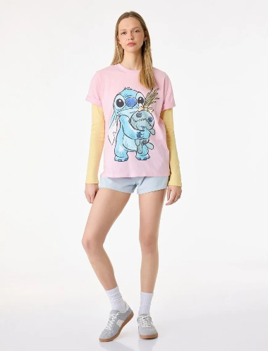 Resim Koton Kadın T-shirt 6SAL10302IK