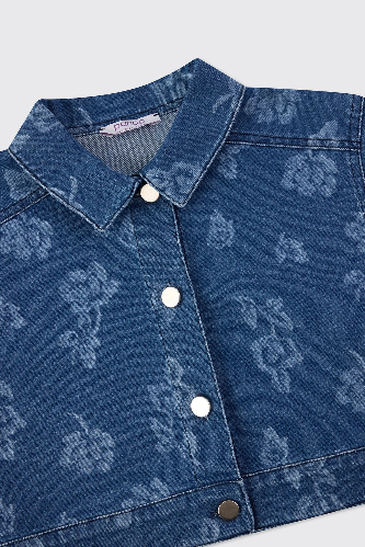 Resim Panço Kız Çocuk Deri Mont ve Ceket