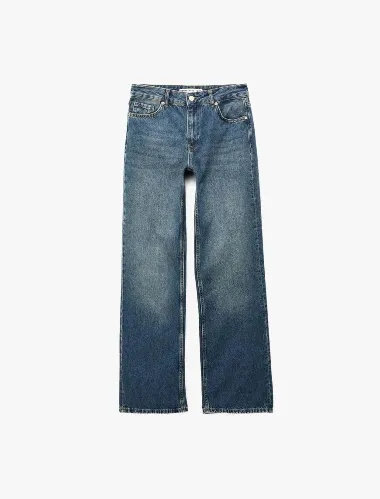 Resim Koton Kadın Jean Pantolon 7WAL40021MD