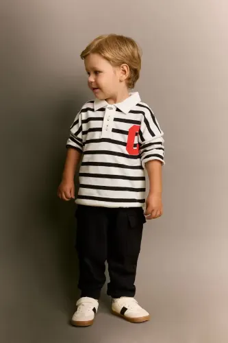 Resim Defacto  Erkek Bebek Sweat Takım I0148A5/BK81