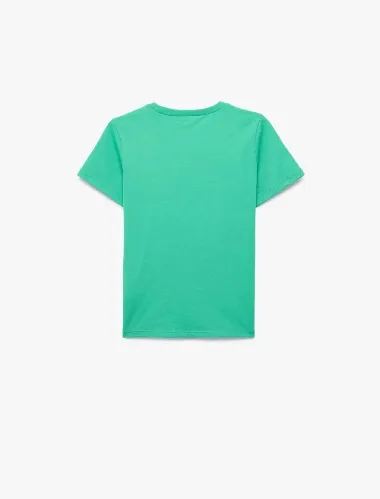 Resim Koton Erkek Çocuk T-shirt 6SKB10012TK