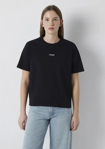 Resim Mavi Kadın T-shirt M1612829-900