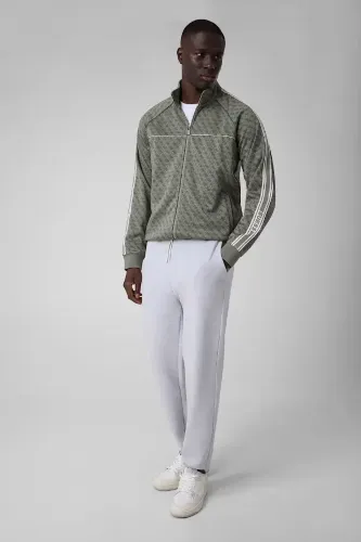Resim Guess 4G All Over Jacquard Erkek Sweat Z6Yq16K4620-F8Tv