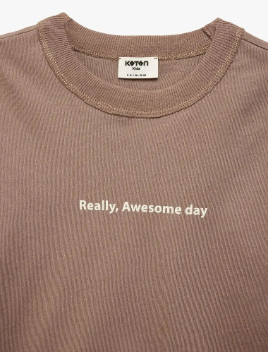 Resim Koton Erkek Çocuk T-shirt 6SKB10175TK