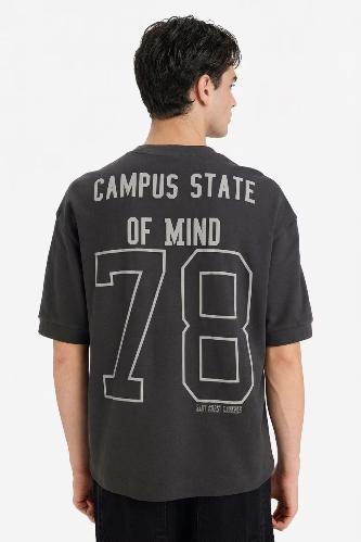 Resim Defacto Erkek T-shirt F8143AX/AR221