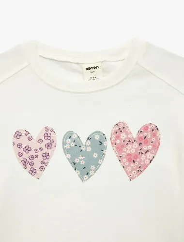 Resim Koton Kız Bebek Sweat 7WMG10018AK