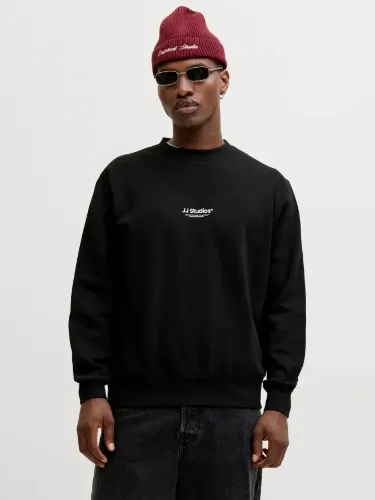 Resim Jack & Jones Jjesoho Sweat Crew Neck Noos Erkek Sweat 12278791