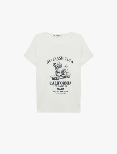 Resim Koton Kadın T-shirt 6SAL10874IK