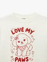 Resim Koton Kız Bebek Sweat 7WMG10188AK