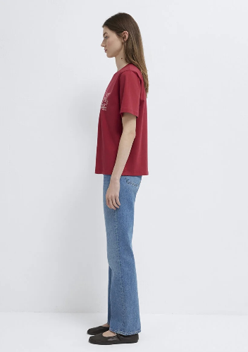 Resim Mavi Kadın T-shirt M1613875-70391