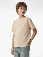 Resim Koton Erkek Çocuk T-shirt 6SKB10023TK
