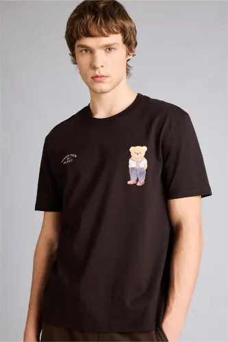 Resim Defacto Erkek T-shirt G5619AX/BN337