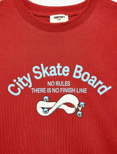 Resim Koton Erkek Çocuk T-shirt 6SKB10712TK