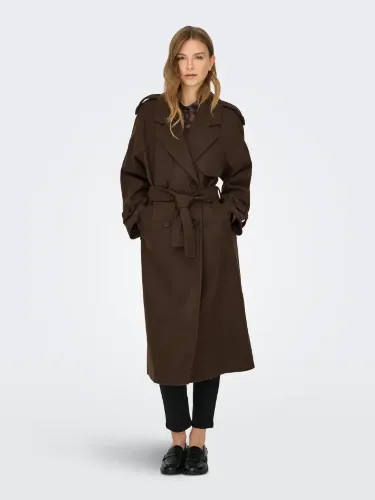 Resim Only Onldear-Trıllıon Long Belt Coat Pnt Noos Kadın Mont 15344734