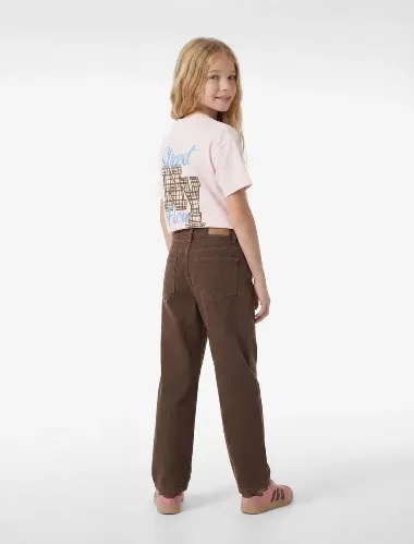 Resim Koton Kız Çocuk T-shirt 6SKG10429AK