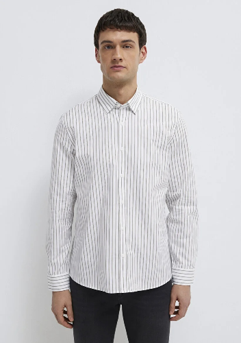 Resim Mavi Erkek Uzun Kol Gömlek M0211864-91411