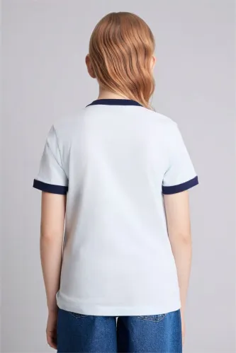 Resim Defacto Kız Çocuk T-shirt G1780A8/BE793