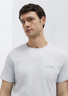 Resim Mavi Erkek T-shirt M0610360-70799