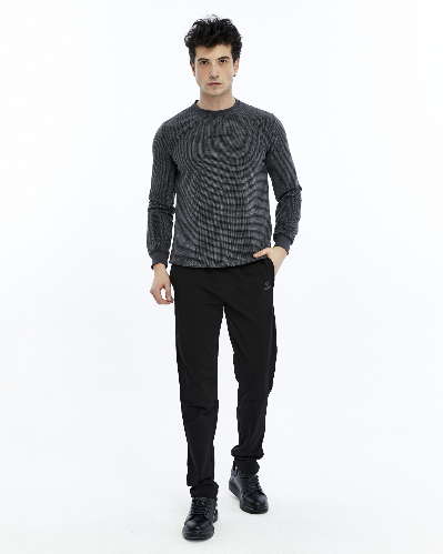 Resim T18Er-82188 Erkek Düz Paça Eşofman Alt