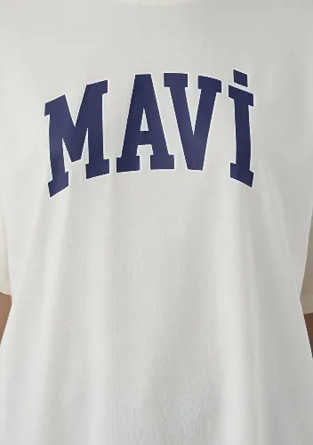 Resim Mavi Kadın T-shirt M1600843-82127