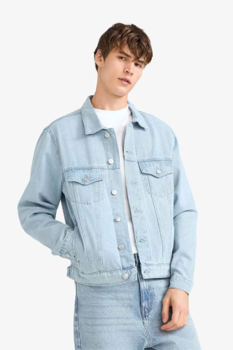 Resim Defacto Erkek Jean Ceket F4741AX/NM39