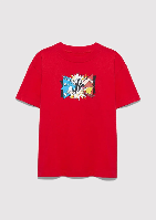 Resim Mavi Erkek Çocuk Tişört M6610431-70478