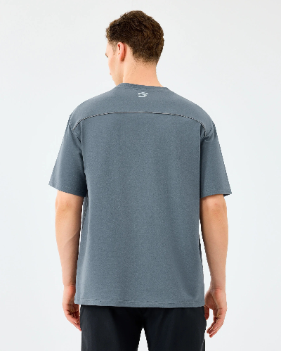 Resim Skechers M Graphic Tee Reflect Logo Oversize  Erkek T-shirt S231094-3998