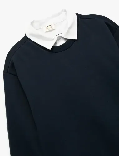 Resim Koton Erkek Çocuk Sweat 7WKB10005TK