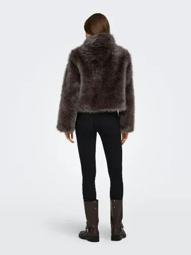 Resim Only Onlmanny Faux Fur Jacket Otw Noos Kadın Mont 15322406