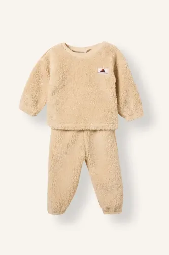 Resim Defacto Erkek Bebek Sweat Takım I3759A5/BG286